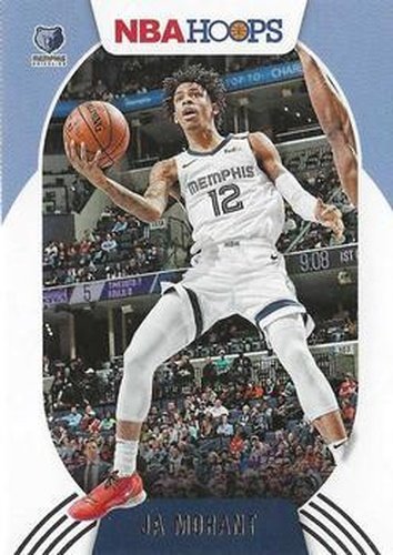 #120 Ja Morant - Memphis Grizzlies - 2020-21 Hoops Basketball