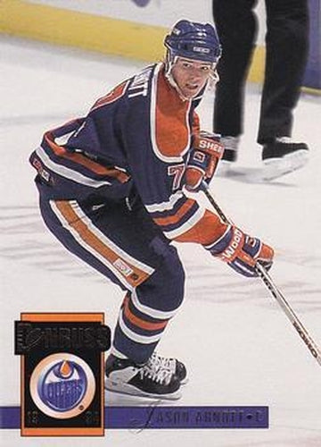 #120 Jason Arnott - Edmonton Oilers - 1993-94 Donruss Hockey