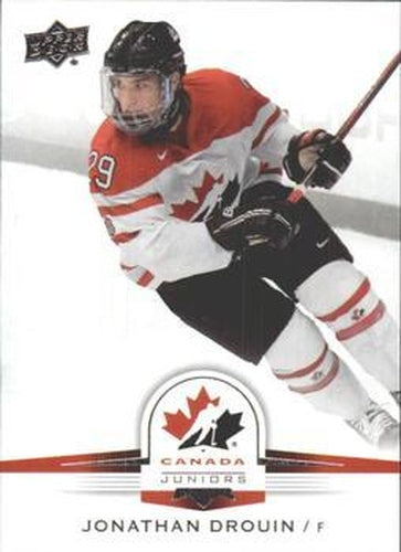 #120 Jonathan Drouin - Canada - 2014-15 Upper Deck Team Canada Juniors Hockey