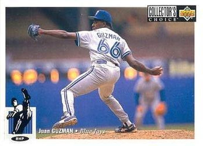 #120 Juan Guzman - Toronto Blue Jays - 1994 Collector's Choice Baseball
