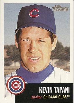 #120 Kevin Tapani - Chicago Cubs - 2002 Topps Heritage Baseball