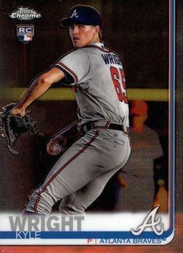 #120 Kyle Wright - Atlanta Braves - 2019 Topps Chrome Baseball