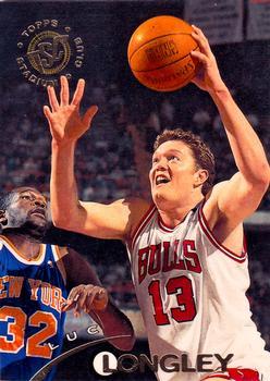 #120 Luc Longley - Chicago Bulls - 1994-95 Stadium Club Basketball