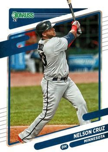 #120 Nelson Cruz - Minnesota Twins - 2021 Donruss Baseball