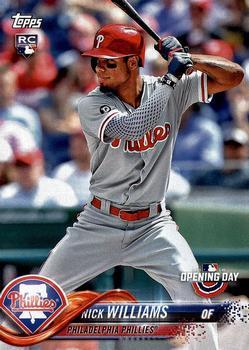 #120 Nick Williams - Philadelphia Phillies - 2018 Topps Opening Day Baseball