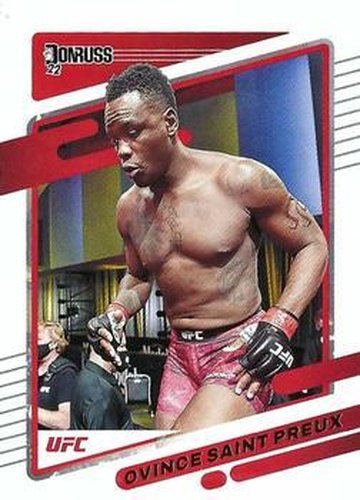 #120 Ovince Saint Preux - 2022 Donruss UFC MMA