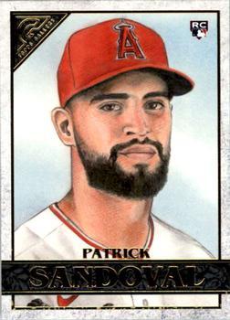 #120 Patrick Sandoval - Los Angeles Angels - 2020 Topps Gallery Baseball