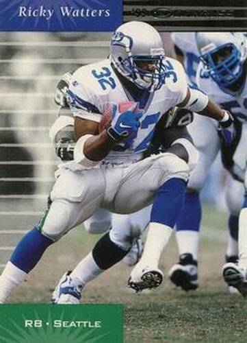 #120 Ricky Watters - Seattle Seahawks - 1999 Donruss Football