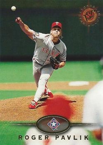 #120 Roger Pavlik - Texas Rangers - 1995 Stadium Club Baseball