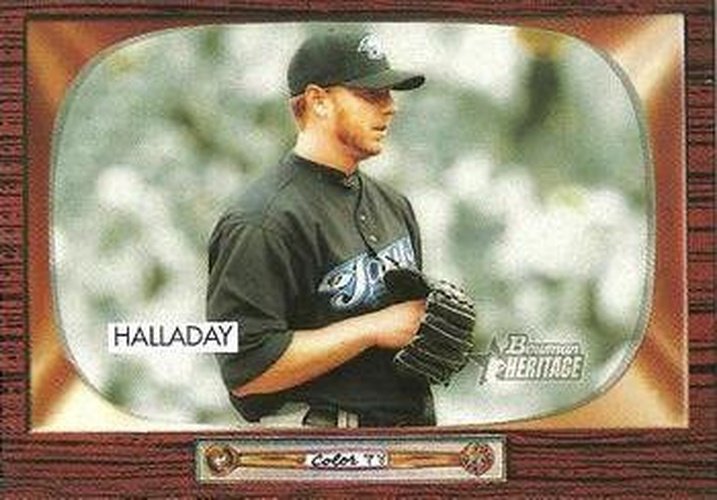 #120 Roy Halladay - Toronto Blue Jays - 2004 Bowman Heritage Baseball