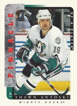 #120 Shawn Antoski - Anaheim Mighty Ducks - 1996-97 Pinnacle Be a Player Hockey