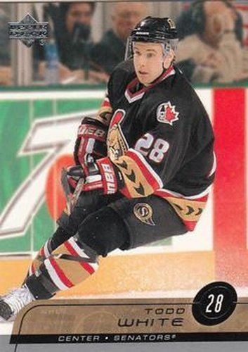 #120 Todd White - Ottawa Senators - 2002-03 Upper Deck Hockey