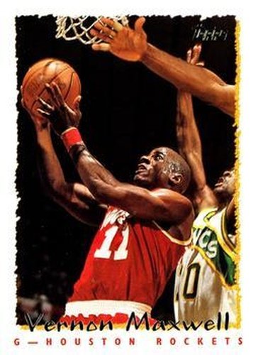 #120 Vernon Maxwell - Houston Rockets - 1994-95 Topps Basketball