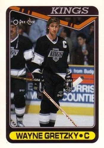 #120 Wayne Gretzky - Los Angeles Kings - 1990-91 O-Pee-Chee Hockey