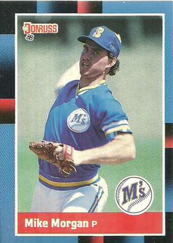 #120 Mike Morgan - Seattle Mariners - 1988 Donruss Baseball