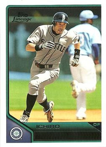 #120 Ichiro - Seattle Mariners - 2011 Topps Lineage Baseball