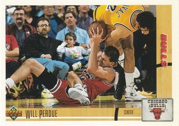 #120 Will Perdue - Chicago Bulls - 1991-92 Upper Deck Basketball