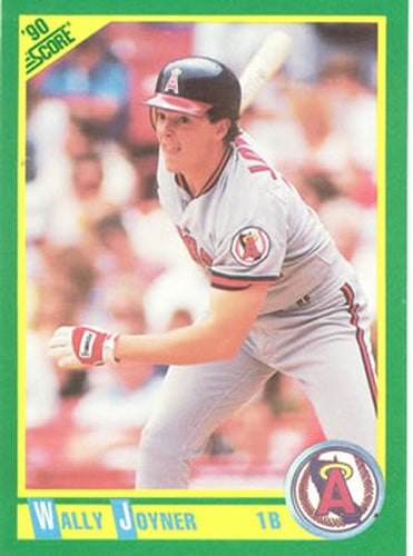 #120 Wally Joyner - California Angels - 1990 Score Baseball