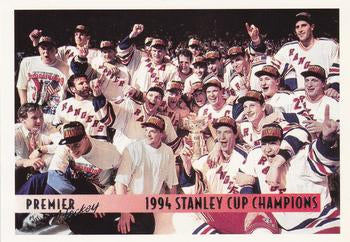 #120 1994 Stanley Cup Champions - New York Rangers - 1994-95 O-Pee-Chee Premier Hockey