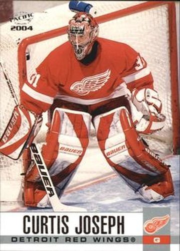 #120 Curtis Joseph - Detroit Red Wings - 2003-04 Pacific Hockey