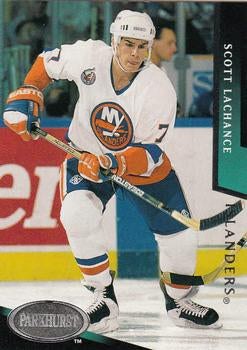 #120 Scott Lachance - New York Islanders - 1993-94 Parkhurst Hockey
