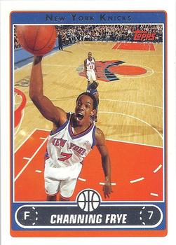 #120 Channing Frye - New York Knicks - 2006-07 Topps Basketball