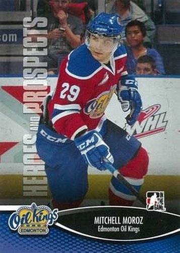 #120 Mitchell Moroz - Edmonton Oil Kings - 2012-13 In The Game Heroes and Prospects Hockey