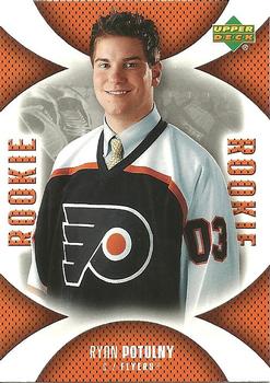 #120 Ryan Potulny - Philadelphia Flyers - 2006-07 Upper Deck Mini Jersey Hockey