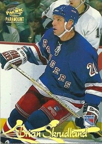 #120 Brian Skrudland - New York Rangers - 1997-98 Pacific Paramount Hockey