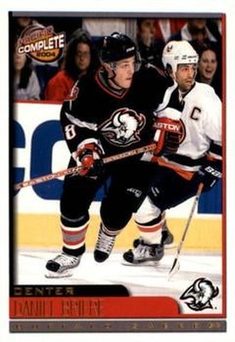 #120 Daniel Briere - Buffalo Sabres - 2003-04 Pacific Complete Hockey