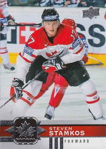 #120 Steven Stamkos - Canada - 2017-18 Upper Deck Canadian Tire Team Canada Hockey