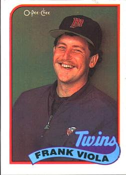 #120 Frank Viola - Minnesota Twins - 1989 O-Pee-Chee Baseball