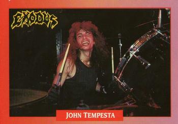 #120 John Tempesta - 1991 Brockum Rock Cards