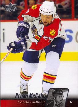 #120 Bryan McCabe - Florida Panthers - 2010-11 Upper Deck Hockey