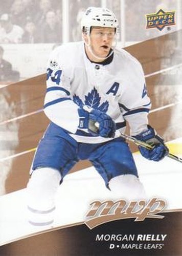 #120 Morgan Rielly - Toronto Maple Leafs - 2017-18 Upper Deck MVP Hockey