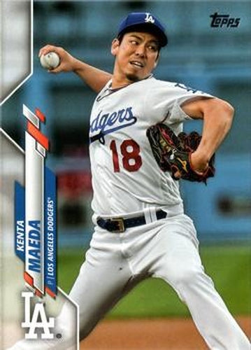 #120 Kenta Maeda - Los Angeles Dodgers - 2020 Topps Baseball