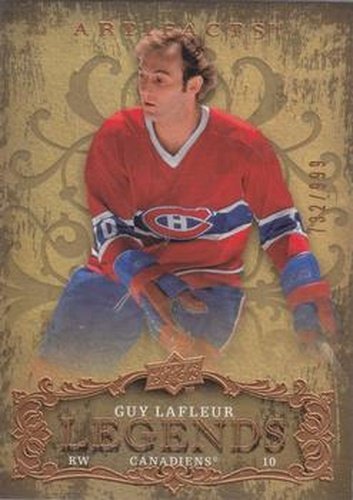 #121 Guy Lafleur - Montreal Canadiens - 2008-09 Upper Deck Artifacts Hockey