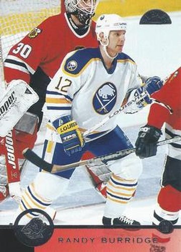 #121 Randy Burridge - Buffalo Sabres - 1996-97 Leaf Hockey