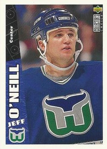 #121 Jeff O'Neill - Hartford Whalers - 1996-97 Collector's Choice Hockey