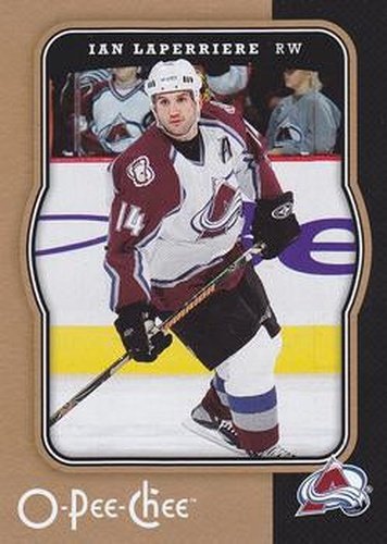 #121 Ian Laperriere - Colorado Avalanche - 2007-08 O-Pee-Chee Hockey