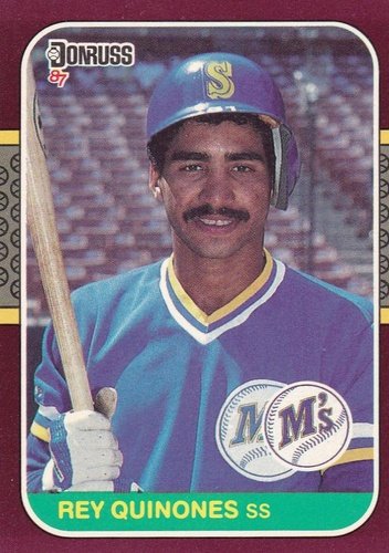 #121 Rey Quinones - Seattle Mariners - 1987 Donruss Opening Day Baseball