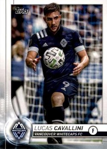 #121 Lucas Cavallini - Vancouver Whitecaps FC - 2020 Topps MLS Soccer