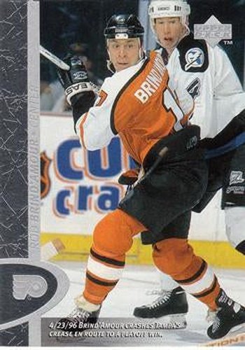 #121 Rod Brind'Amour - Philadelphia Flyers - 1996-97 Upper Deck Hockey
