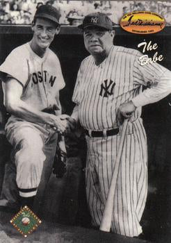 #121 Babe Ruth / Ted Williams - New York Yankees / Boston Red Sox - 1993 Ted Williams Baseball