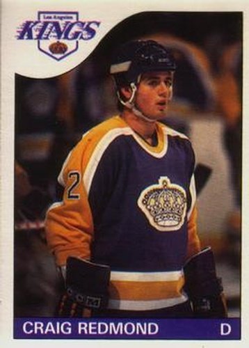 #121 Craig Redmond - Los Angeles Kings - 1985-86 O-Pee-Chee Hockey