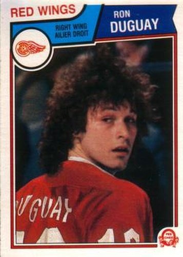 #121 Ron Duguay - Detroit Red Wings - 1983-84 O-Pee-Chee Hockey