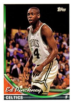 #121 Ed Pinckney - Boston Celtics - 1993-94 Topps Basketball