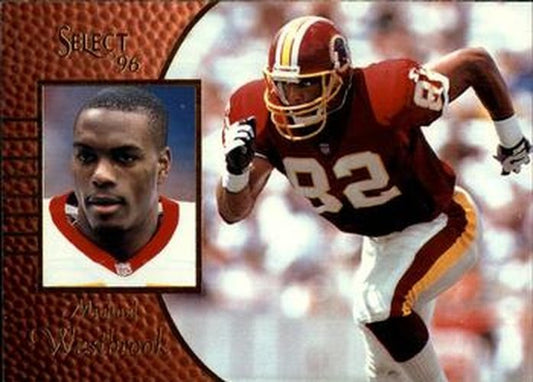 #121 Michael Westbrook - Washington Redskins - 1996 Select Football