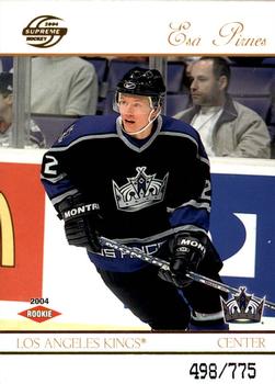 #121 Esa Pirnes - Los Angeles Kings - 2003-04 Pacific Supreme Hockey