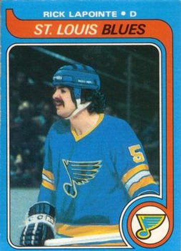 #121 Rick Lapointe - St. Louis Blues - 1979-80 O-Pee-Chee Hockey